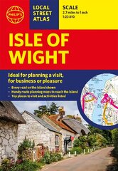 Philip's Isle of Wight Guide Book: Local Street Atlas цена и информация | Путеводители, путешествия | pigu.lt