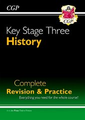 KS3 History Complete Revision & Practice (with Online Edition), Complete Revision and Practice цена и информация | Книги для подростков  | pigu.lt