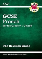 GCSE French Revision Guide (with Free Online Edition & Audio), Grade 9-1, Revision Guide - Course kaina ir informacija | Knygos paaugliams ir jaunimui | pigu.lt