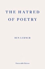 Hatred of Poetry kaina ir informacija | Istorinės knygos | pigu.lt