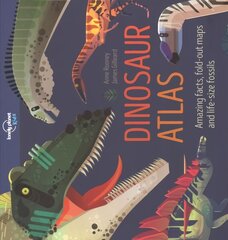 Lonely Planet Kids Dinosaur Atlas kaina ir informacija | Knygos paaugliams ir jaunimui | pigu.lt