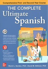 Complete Ultimate Spanish: Comprehensive First- and Second-Year Course kaina ir informacija | Užsienio kalbos mokomoji medžiaga | pigu.lt