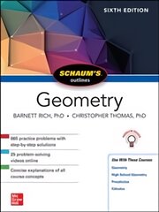 Schaum's Outline of Geometry, Sixth Edition 6th edition kaina ir informacija | Ekonomikos knygos | pigu.lt