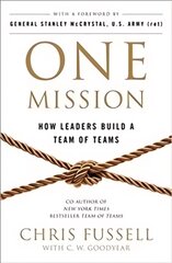 One Mission: How Leaders Build A Team Of Teams цена и информация | Книги по экономике | pigu.lt