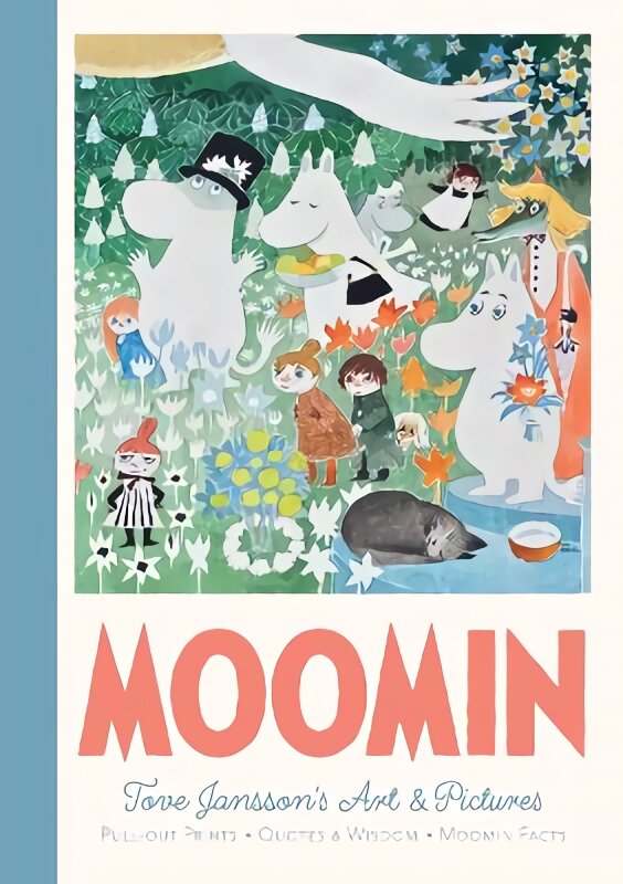 Moomin Pull-Out Prints: Tove Jansson's Art & Pictures цена и информация | Knygos paaugliams ir jaunimui | pigu.lt