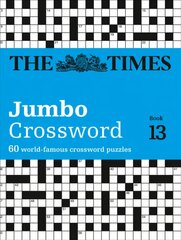 Times 2 Jumbo Crossword Book 13: 60 Large General-Knowledge Crossword Puzzles edition kaina ir informacija | Knygos apie sveiką gyvenseną ir mitybą | pigu.lt