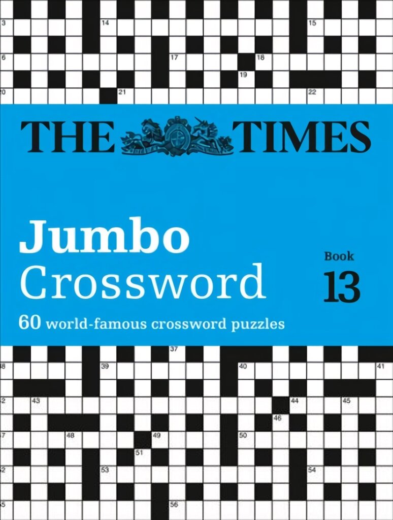 Times 2 Jumbo Crossword Book 13: 60 Large General-Knowledge Crossword Puzzles edition цена и информация | Knygos apie sveiką gyvenseną ir mitybą | pigu.lt