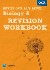 Pearson REVISE OCR AS/A Level Biology Revision Workbook: for home learning, 2022 and 2023 assessments and exams kaina ir informacija | Ekonomikos knygos | pigu.lt
