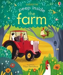 Peep Inside the Farm цена и информация | Книги для самых маленьких | pigu.lt