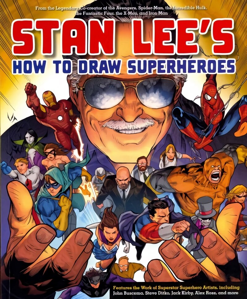Stan Lee's how to draw superheroes kaina ir informacija | Knygos apie sveiką gyvenseną ir mitybą | pigu.lt