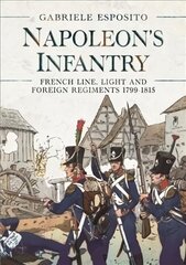 Napoleon's Infantry: French Line, Light and Foreign Regiments. 1799-1815 kaina ir informacija | Istorinės knygos | pigu.lt