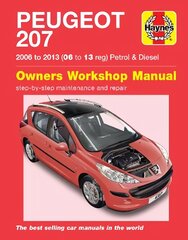 Peugeot 207 ('06 to '13) 06 to 09 цена и информация | Путеводители, путешествия | pigu.lt