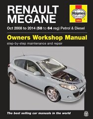 Renault Megane (Oct '08-'14) 58 To 64 цена и информация | Путеводители, путешествия | pigu.lt