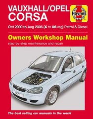 Vauxhall/Opel Corsa цена и информация | Путеводители, путешествия | pigu.lt