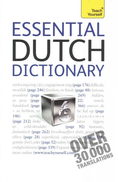 Essential Dutch Dictionary: Teach Yourself цена и информация | Užsienio kalbos mokomoji medžiaga | pigu.lt