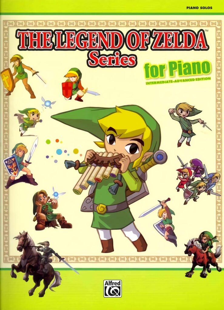 Legend of Zelda Series for Piano: Intermediate-Advanced Edition kaina ir informacija | Knygos apie meną | pigu.lt