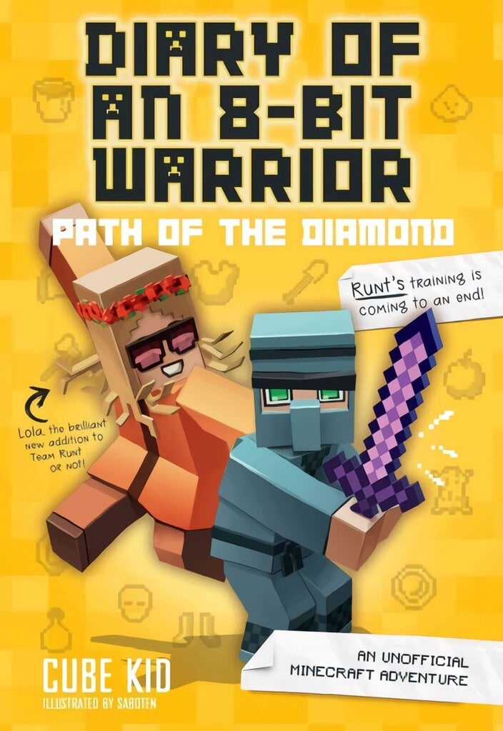 Diary of an 8-Bit Warrior: Path of the Diamond: An Unofficial Minecraft Adventure цена и информация | Knygos paaugliams ir jaunimui | pigu.lt