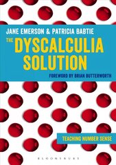 Dyscalculia Solution: Teaching number sense цена и информация | Книги по социальным наукам | pigu.lt