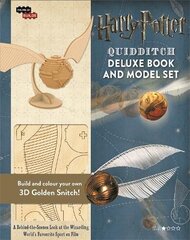 IncrediBuilds: Quidditch: Deluxe Book and Model Set цена и информация | Книги для малышей | pigu.lt