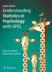 Understanding Statistics in Psychology with SPSS 8th edition цена и информация | Книги по социальным наукам | pigu.lt