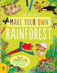 Make Your Own Rainforest: Pop-Up Rainforest Scene with Figures for Cutting out and Colouring in цена и информация | Книги для самых маленьких | pigu.lt