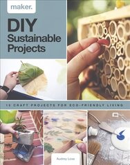 Maker.DIY Sustainable Projects: 15 step-by-step projects for eco-friendly living цена и информация | Книги для подростков  | pigu.lt