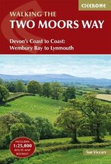 Two Moors Way: Devon's Coast to Coast: Wembury Bay to Lynmouth 2nd Revised edition kaina ir informacija | Knygos apie sveiką gyvenseną ir mitybą | pigu.lt