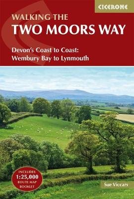 Two Moors Way: Devon's Coast to Coast: Wembury Bay to Lynmouth 2nd Revised edition kaina ir informacija | Knygos apie sveiką gyvenseną ir mitybą | pigu.lt