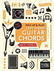 Left Hand Guitar Chords (Pick Up and Play): Quick Start, Easy Diagrams New edition kaina ir informacija | Knygos apie meną | pigu.lt