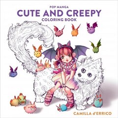 Pop Manga Cute and Creepy Coloring Book kaina ir informacija | Knygos apie sveiką gyvenseną ir mitybą | pigu.lt