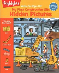 Write-On Wipe-Off My First Construction Site цена и информация | Книги для самых маленьких | pigu.lt