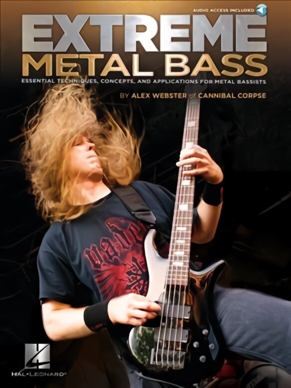 Extreme Metal Bass: Extreme Metal Bass (Book/Online Audio) kaina ir informacija | Knygos apie meną | pigu.lt