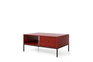 Kavos staliukas AKL Furniture Mono ML104, raudonas kaina ir informacija | Kavos staliukai | pigu.lt