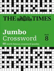 Times 2 Jumbo Crossword Book 8: 60 Large General-Knowledge Crossword Puzzles kaina ir informacija | Knygos apie sveiką gyvenseną ir mitybą | pigu.lt