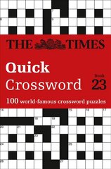 Times quick crossword book kaina ir informacija | Knygos apie sveiką gyvenseną ir mitybą | pigu.lt