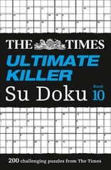 Times Ultimate Killer Su Doku Book 10: 200 Challenging Puzzles from the Times kaina ir informacija | Lavinamosios knygos | pigu.lt