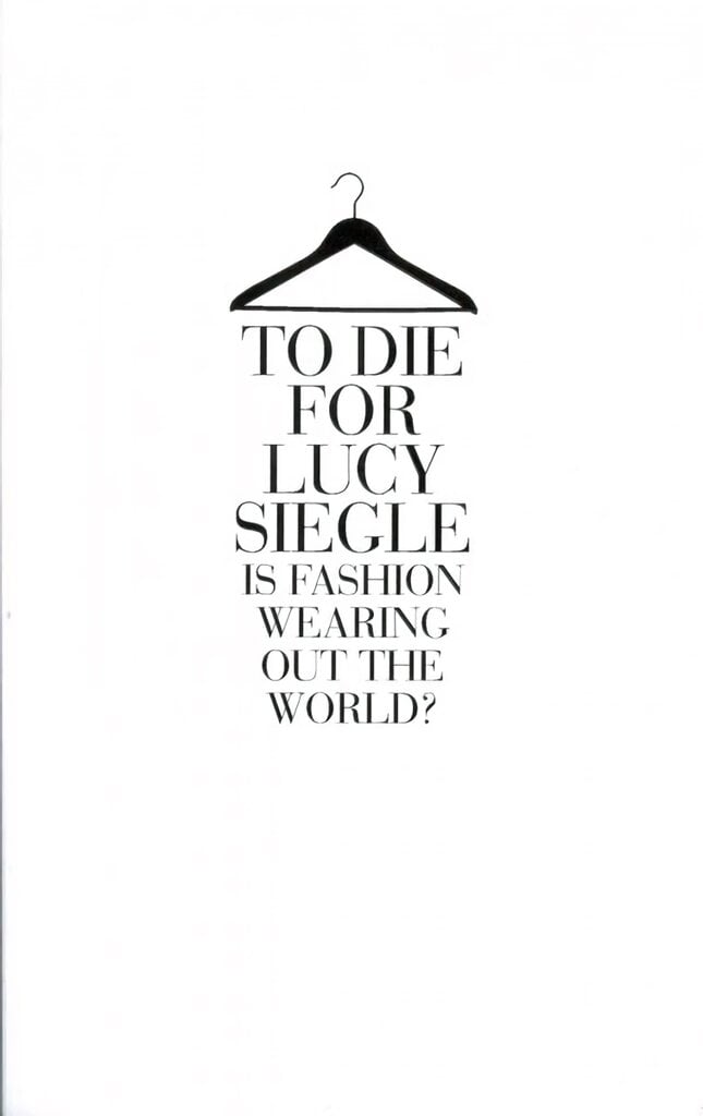 To Die For: Is Fashion Wearing out the World? ePub edition kaina ir informacija | Knygos apie madą | pigu.lt