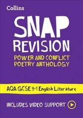AQA Poetry Anthology Power and Conflict Revision Guide: Ideal for Home Learning, 2022 and 2023 Exams цена и информация | Книги для подростков  | pigu.lt