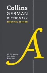 German Essential Dictionary: All the Words You Need, Every Day kaina ir informacija | Užsienio kalbos mokomoji medžiaga | pigu.lt