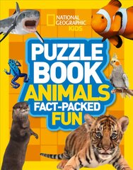 Puzzle Book Animals: Brain-Tickling Quizzes, Sudokus, Crosswords and Wordsearches цена и информация | Книги для подростков и молодежи | pigu.lt