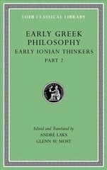 Early Greek Philosophy: Early Ionian Thinkers, Part 2, Volume III kaina ir informacija | Istorinės knygos | pigu.lt