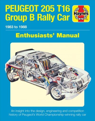 Peugeot 205 T16 Group B Rally Car: 1983 to 1988 kaina ir informacija | Knygos apie sveiką gyvenseną ir mitybą | pigu.lt