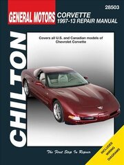 Chevrolet Corvette (Chilton): 1997-2013 цена и информация | Путеводители, путешествия | pigu.lt