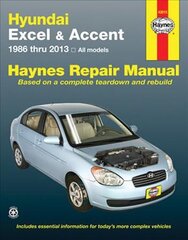 Hyundai Excel & Accent (86-13): 1986 to 2013 цена и информация | Путеводители, путешествия | pigu.lt