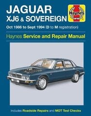 Jaguar XJ6 & Sovereign Owners Workshop Manual kaina ir informacija | Kelionių vadovai, aprašymai | pigu.lt