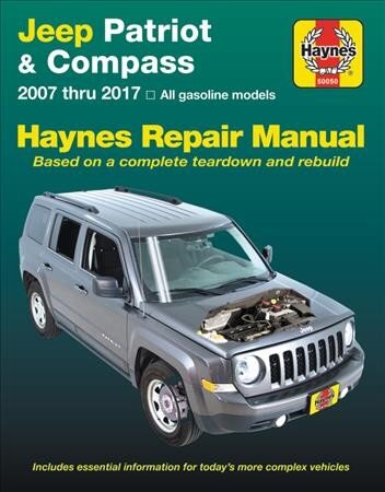 Jeep Patriot & Compass, '07-'17: Does Not Include Information Specific to Diesel Models цена и информация | Enciklopedijos ir žinynai | pigu.lt