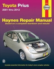 Toyota Prius 2001-12: 2001-12 2nd Revised edition цена и информация | Путеводители, путешествия | pigu.lt