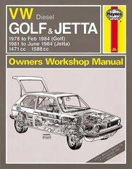 VW Golf & Jetta Diesel: 1978-84 2nd Revised edition kaina ir informacija | Kelionių vadovai, aprašymai | pigu.lt