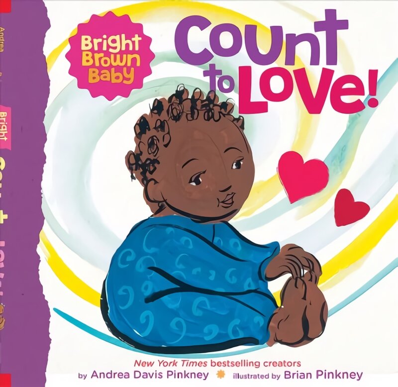 Count to LOVE! (Bright Brown Baby Board Book) kaina ir informacija | Knygos mažiesiems | pigu.lt