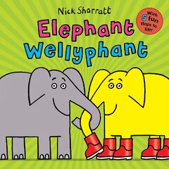 Elephant Wellyphant цена и информация | Книги для самых маленьких | pigu.lt